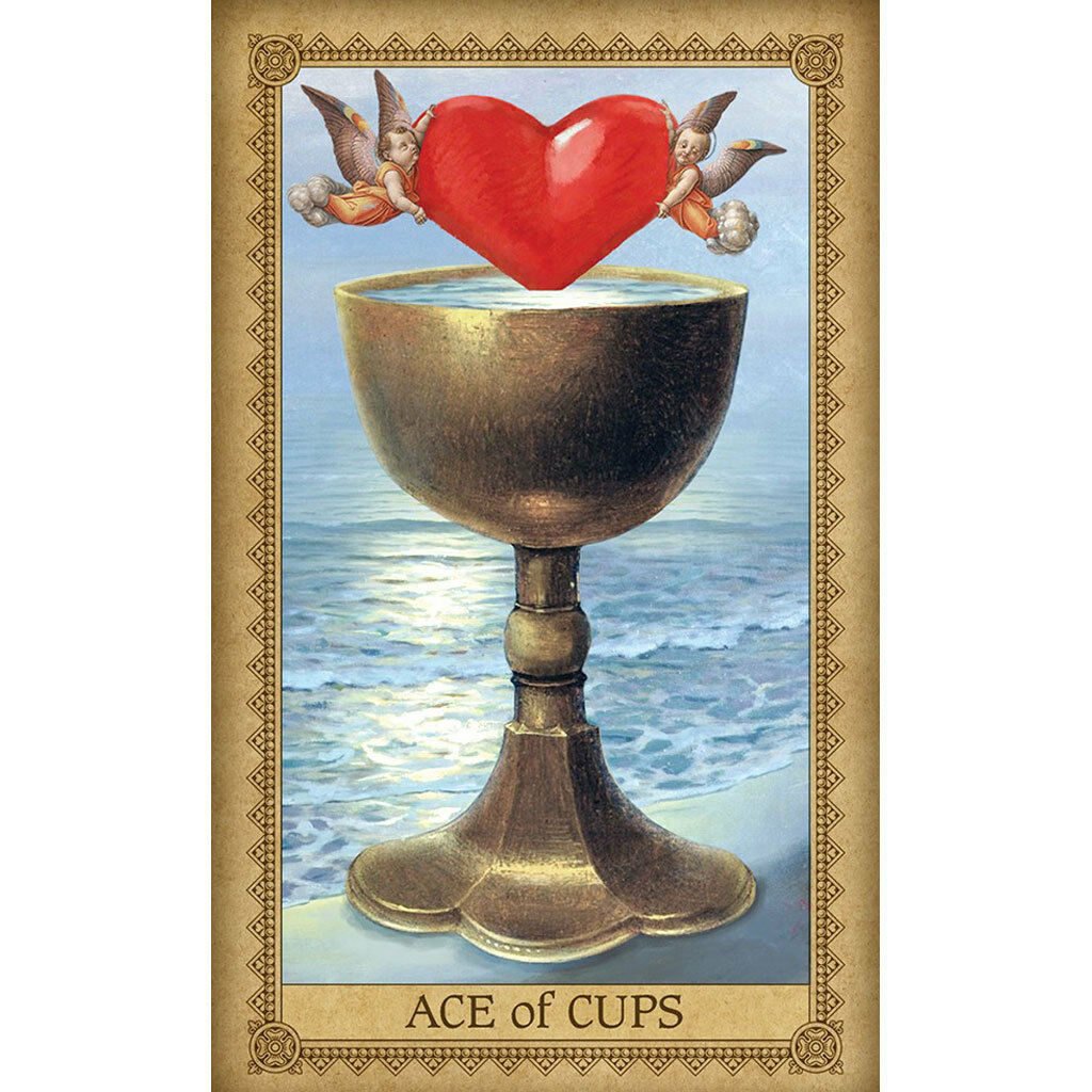 Туз кубков Райдер Уэйт