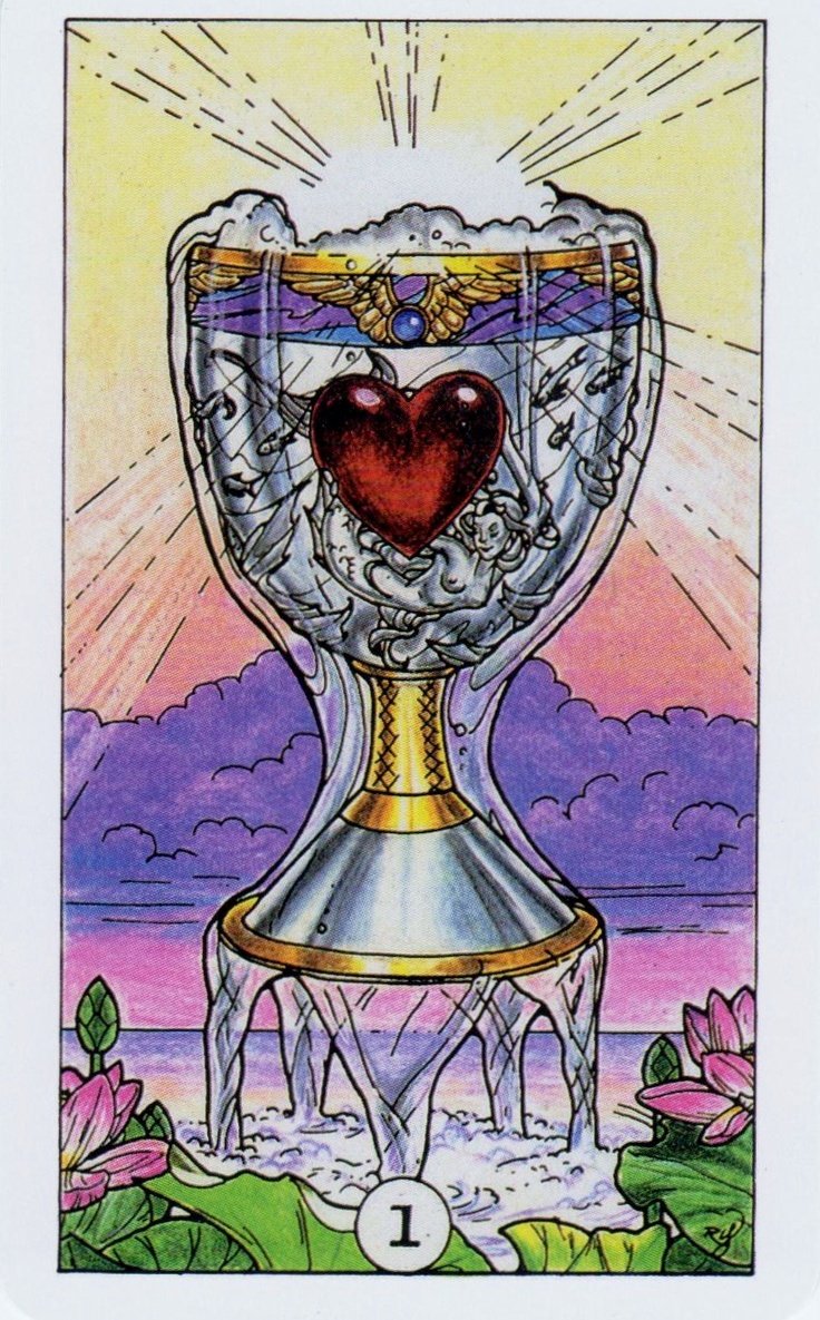 Туз кубков Райдера Уэйта