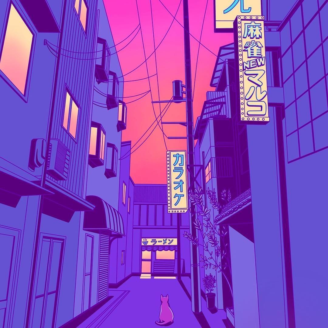 Инди КИД Эстетика фиолетовый