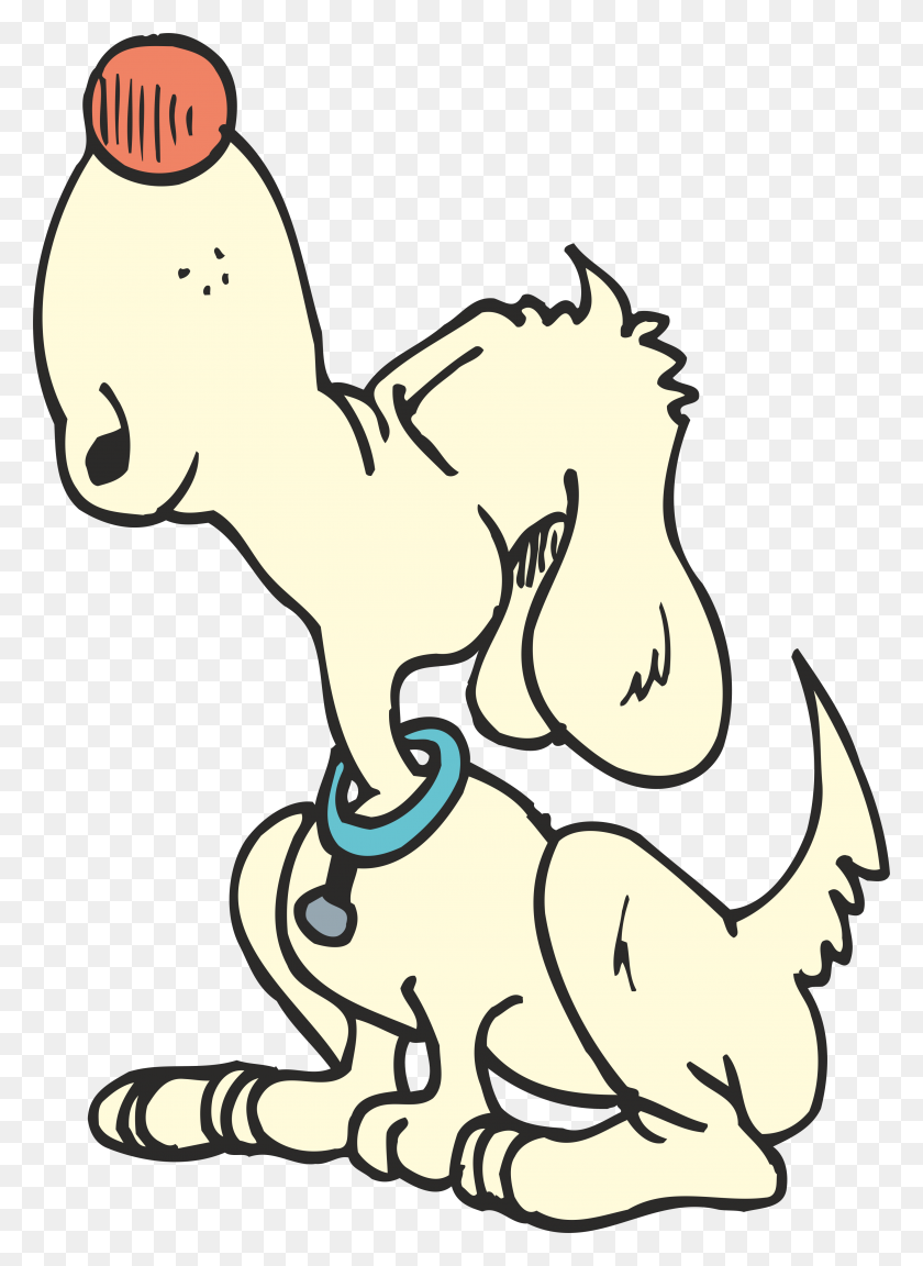 Собака лает клипарт