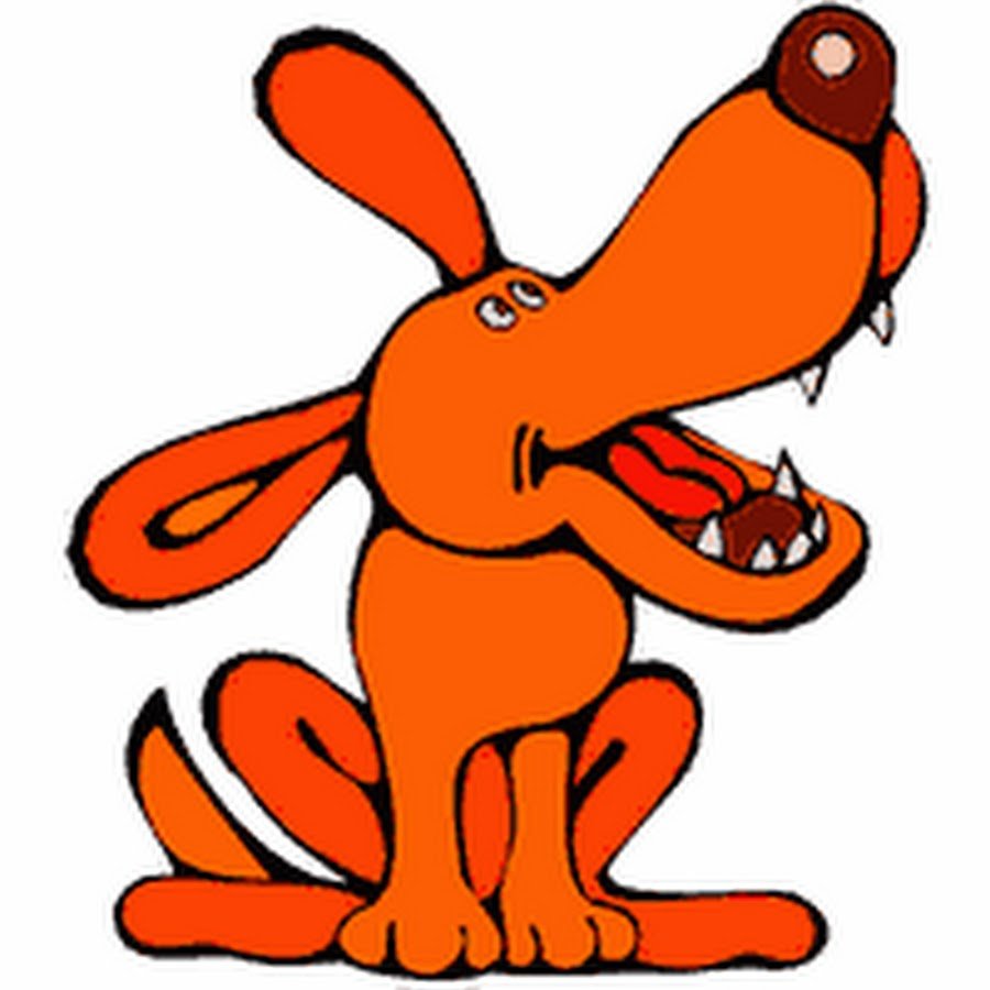 Собака лает