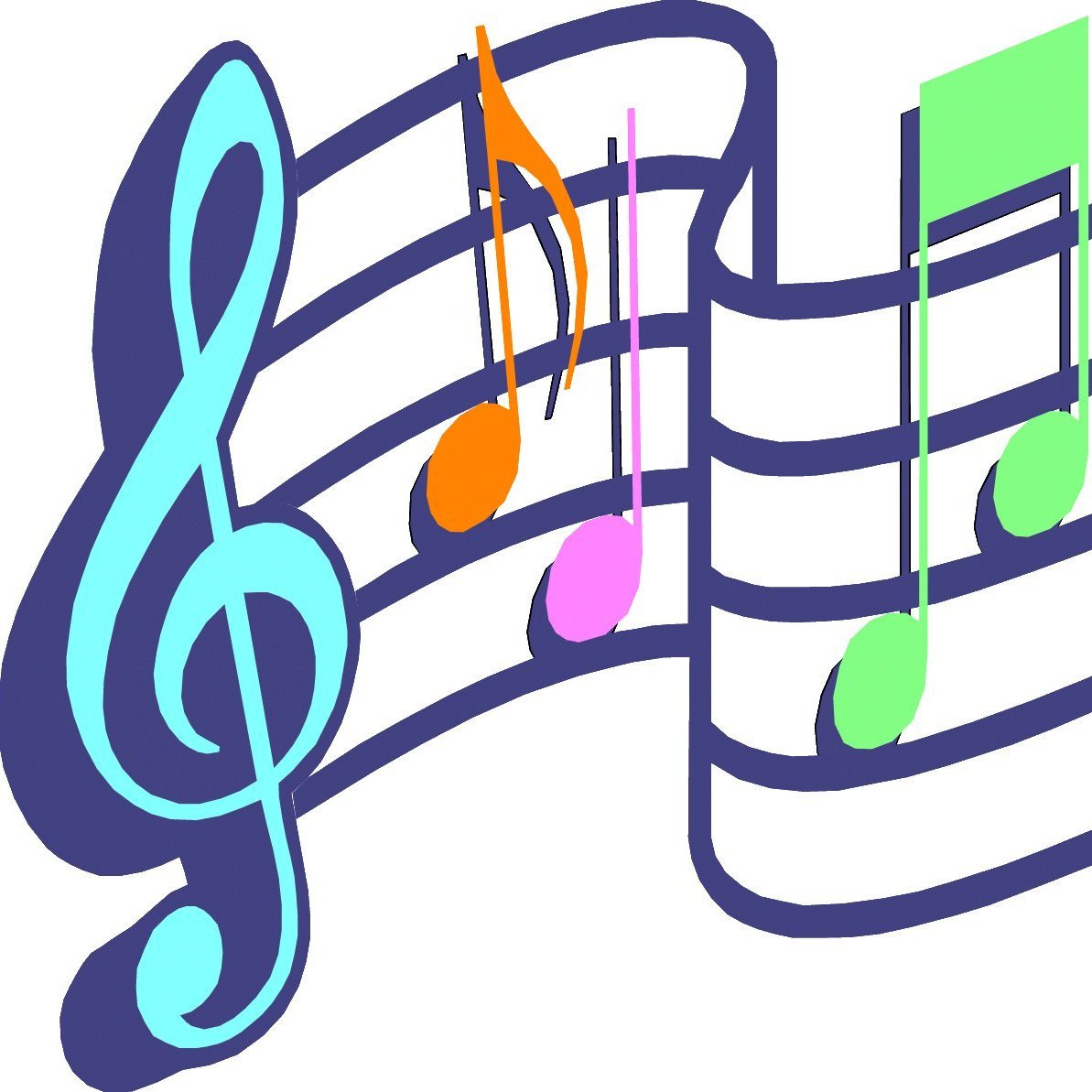 Нотки картинки для детей