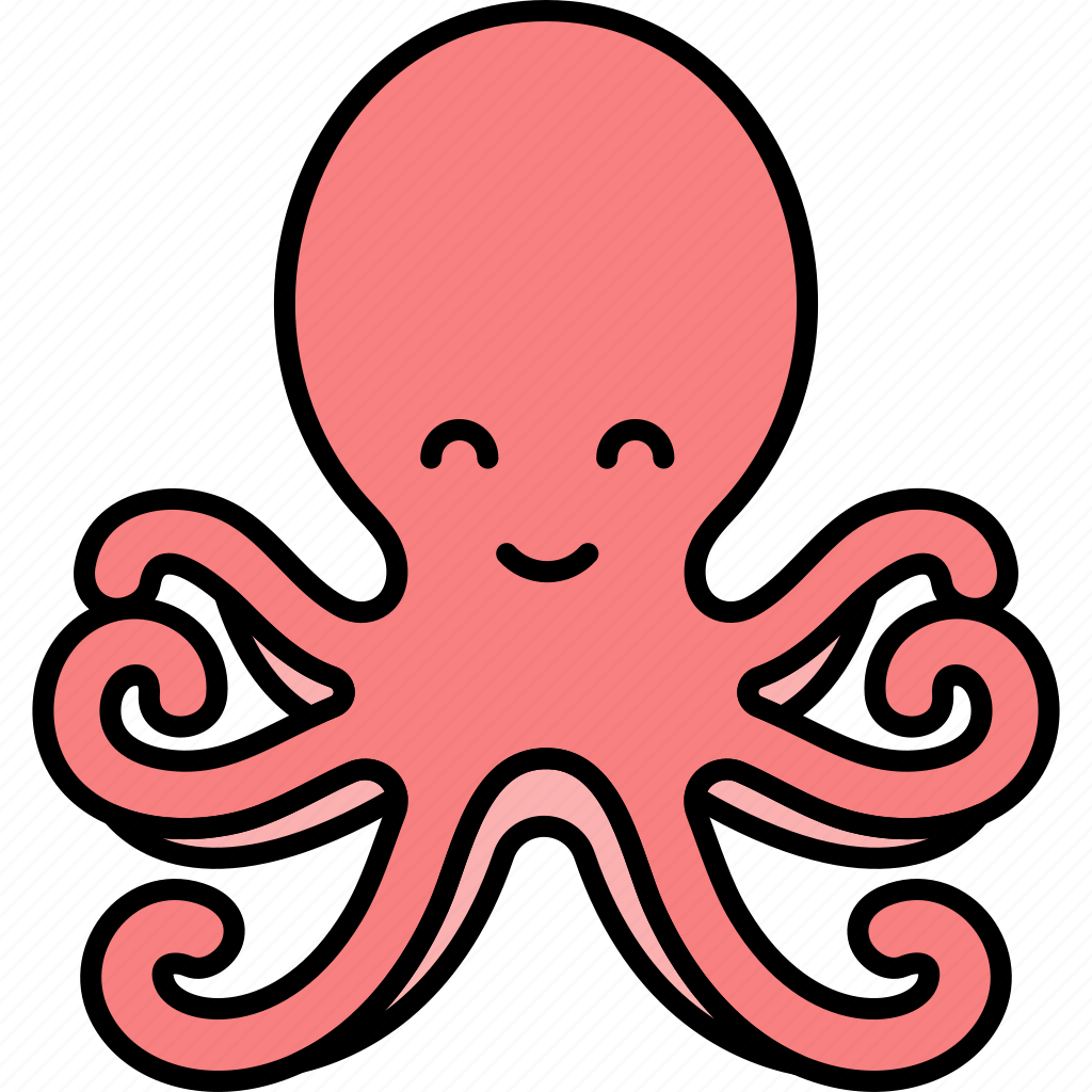 Осьминог иконка
