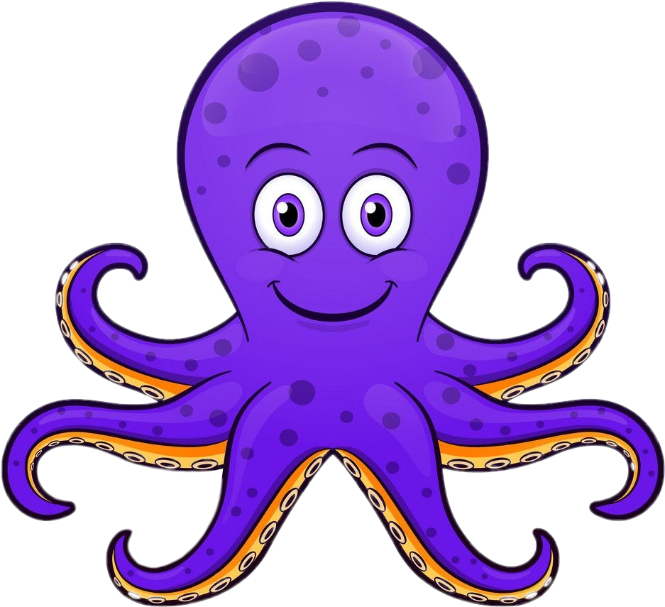 Изображение осьминога для детей