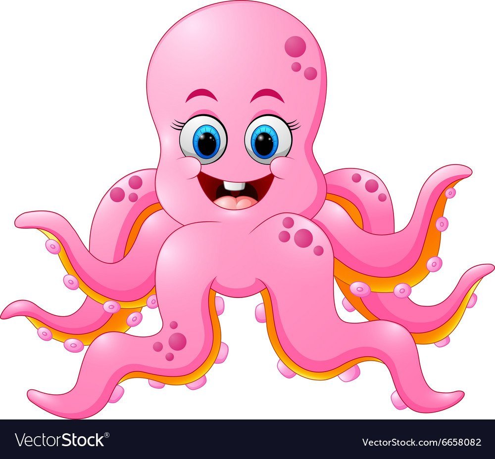 Грустный осьминог