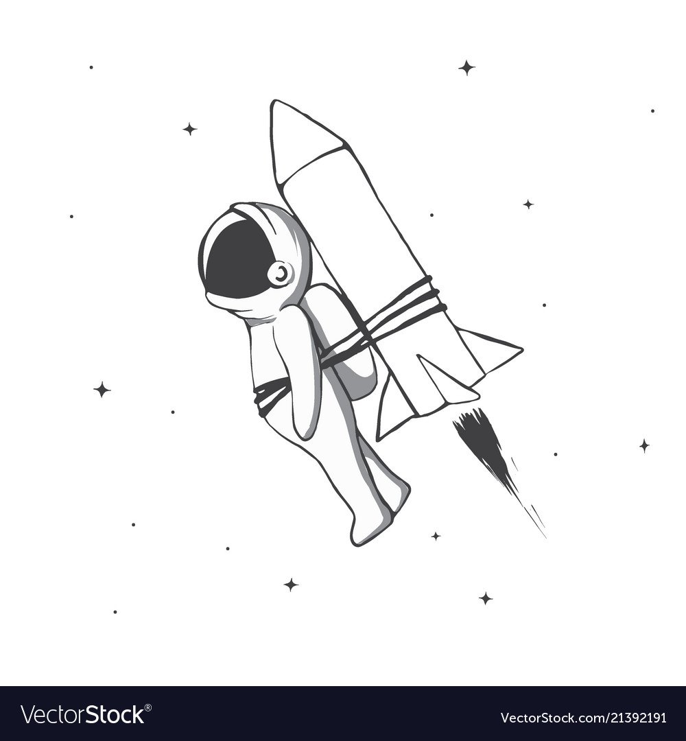 Тату ракета эскиз
