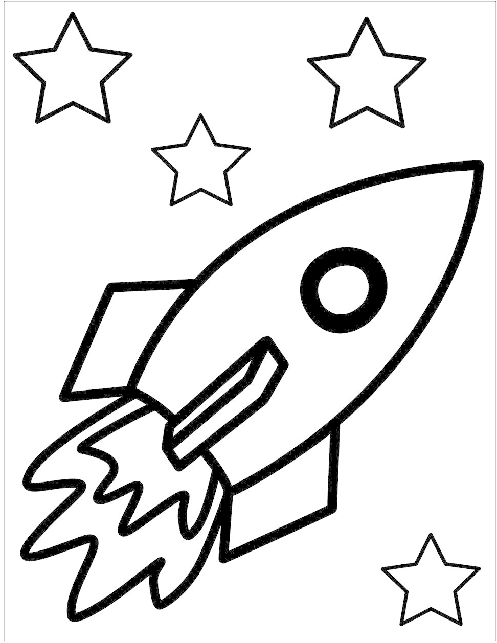 Тату ракета ч/б