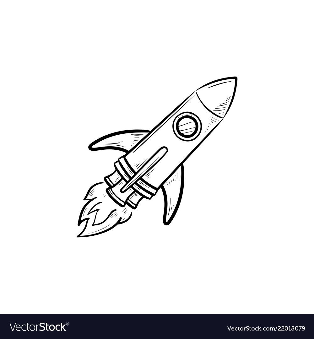 Ракета для рисования для детей