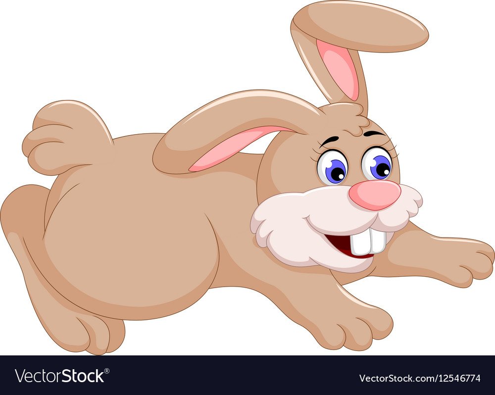 Jumping Rabbit мультяшный