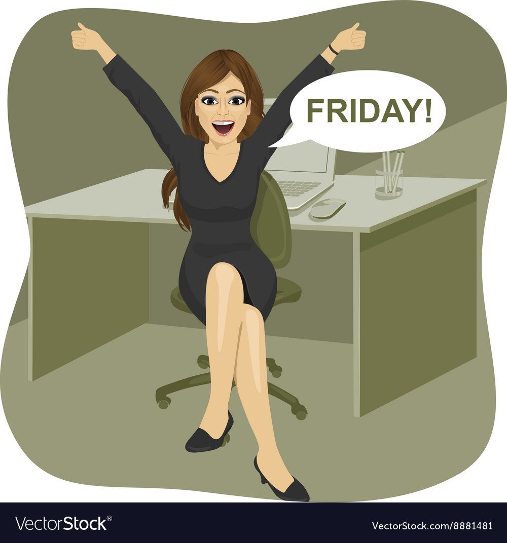 Пятница в офисе