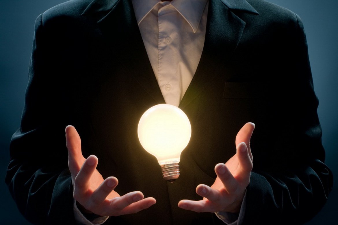 Лампочка мысль