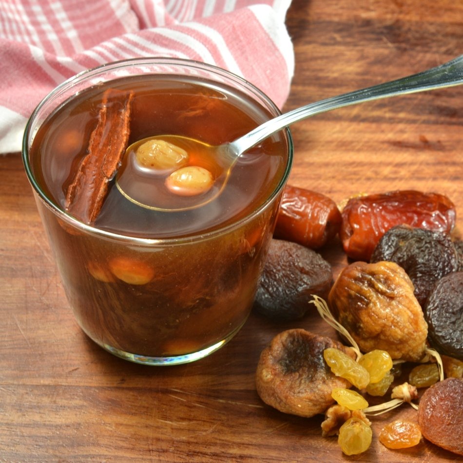 Компот из сухофруктов взвар