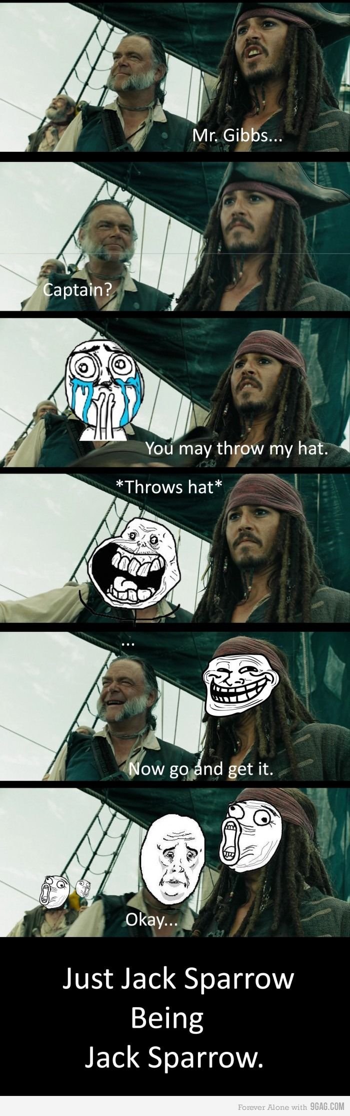 Джек Воробей парламентер