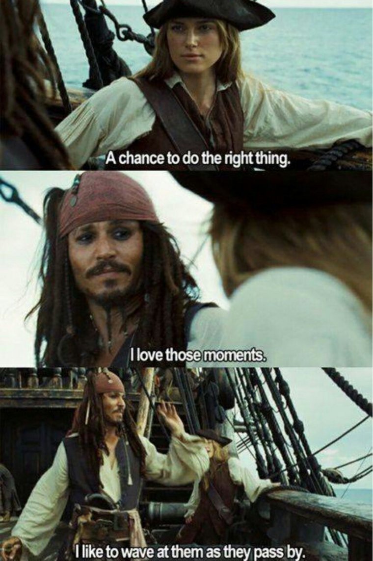 Смешные фразы Джека воробья