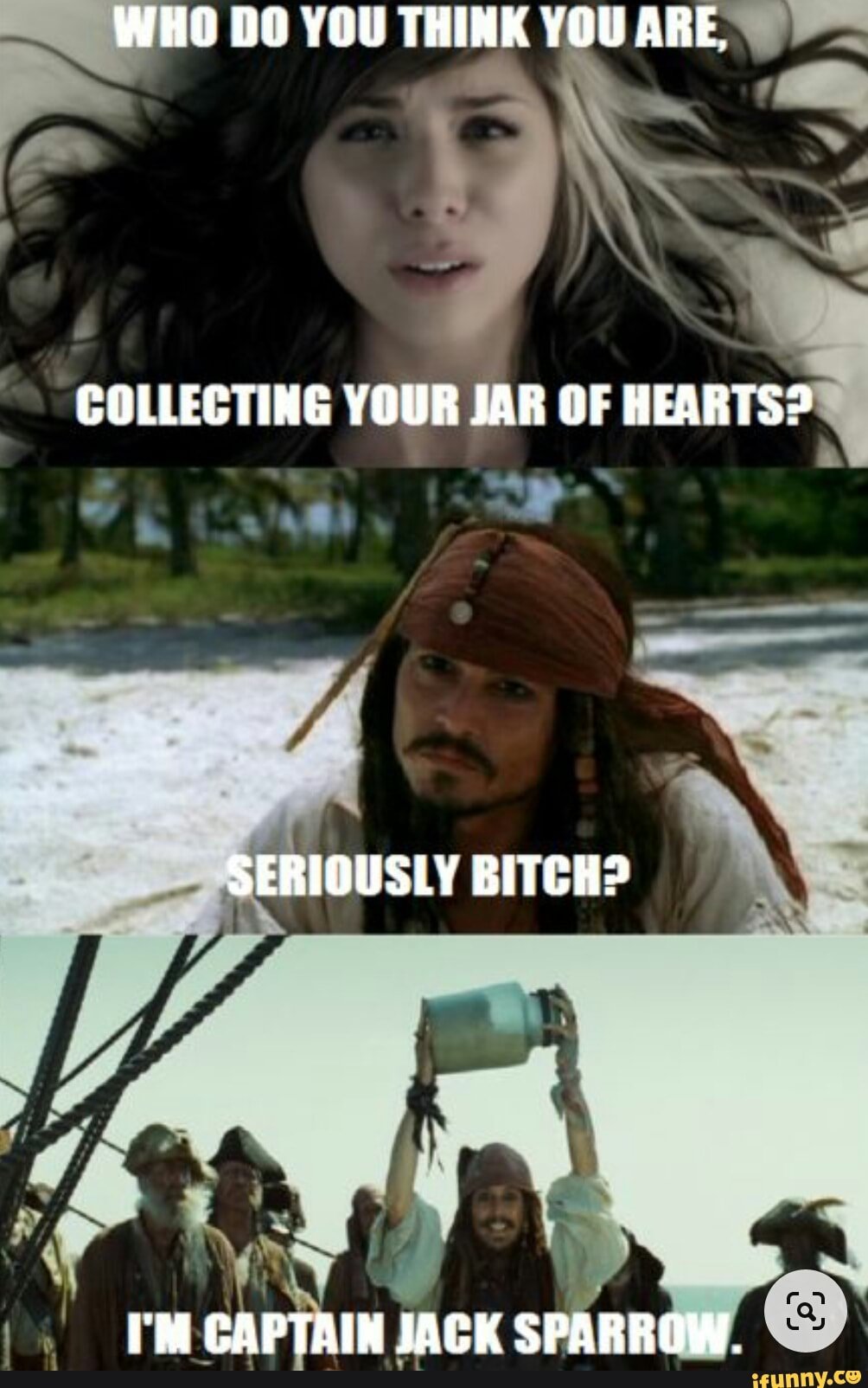 Капитан Воробей Мем