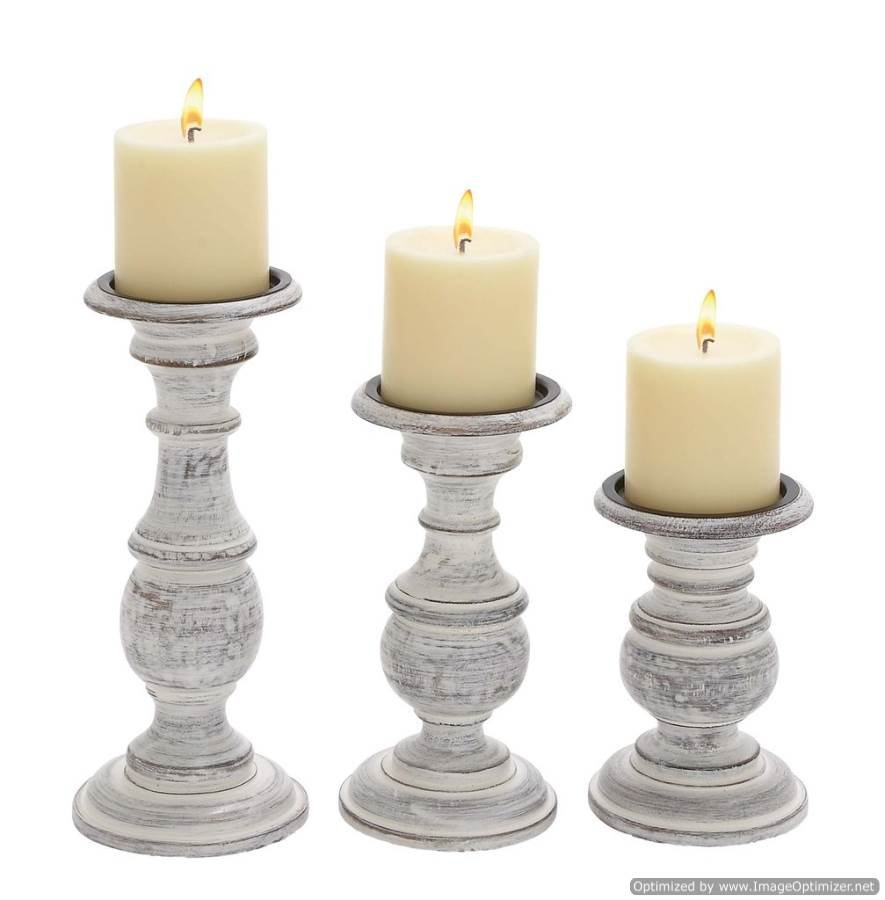 Подсвечник для широкой свечи