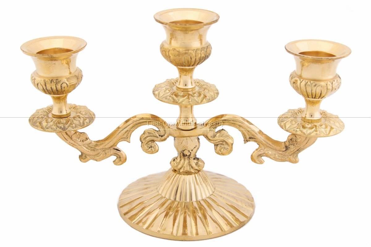 Подсвечник 4063/1 полиш