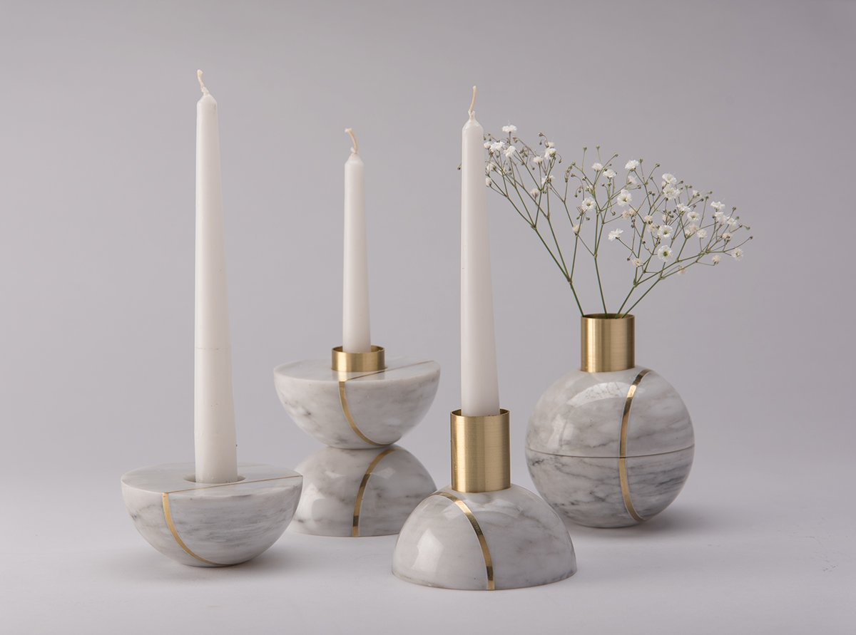 Высокие подсвечники