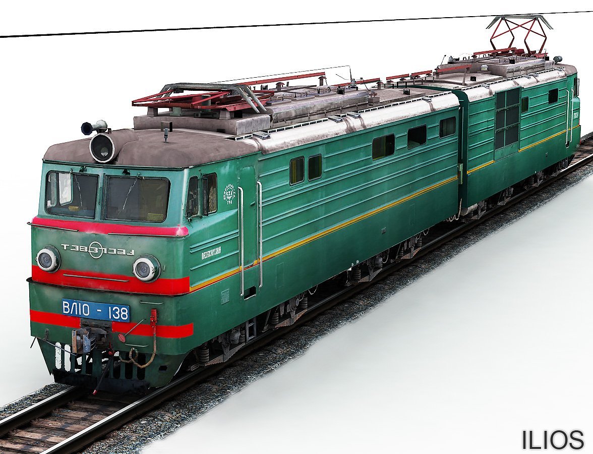 Модель электровоза вл80к. ТТ