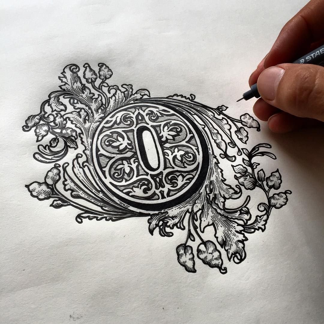 Стили шрифтов для тату