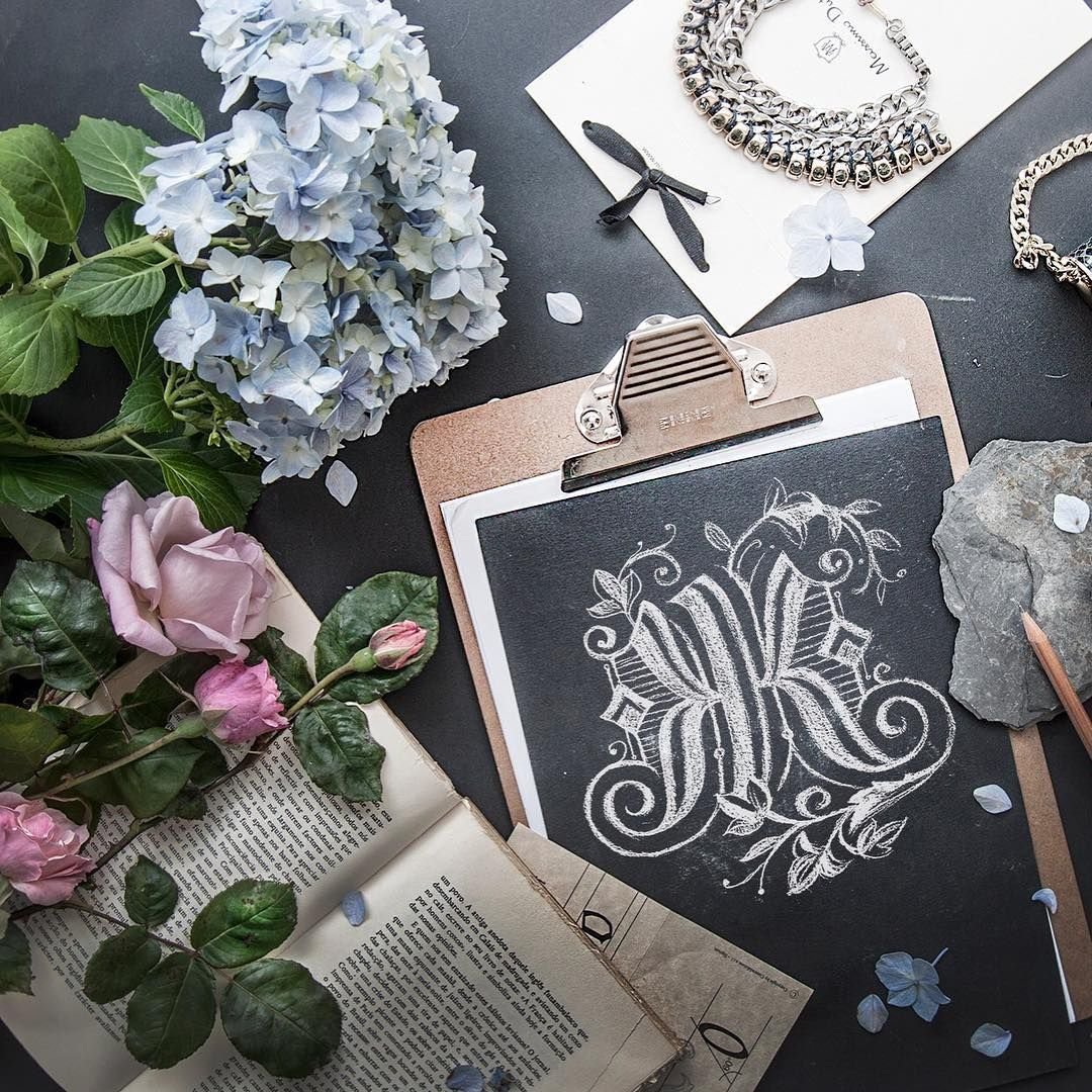 Жемчуг леттеринг