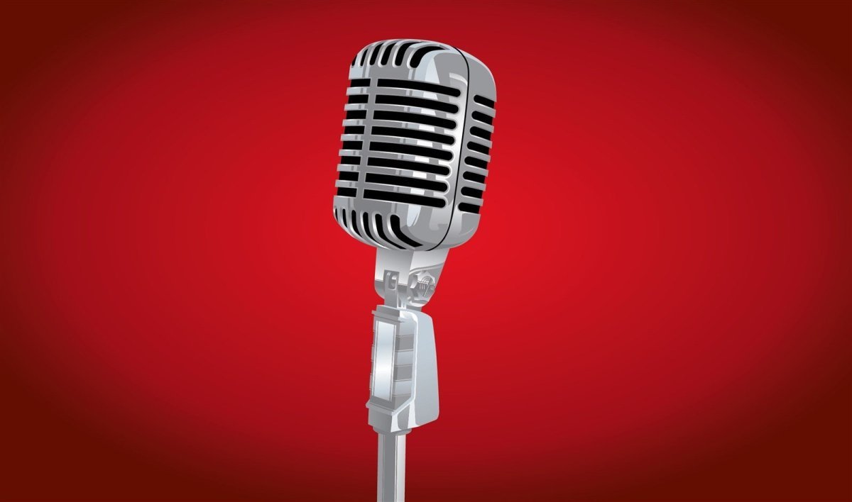 Красный микрофон