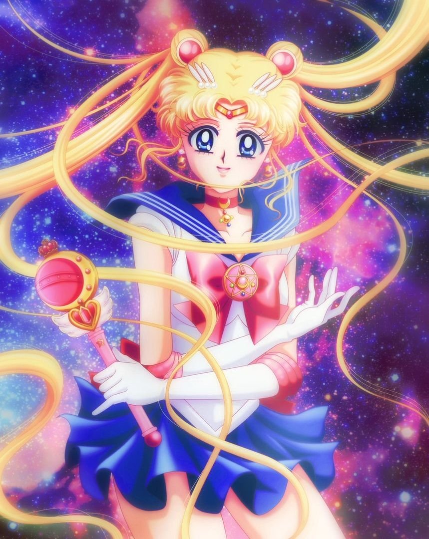 Красавица-воин сейлормун Луна