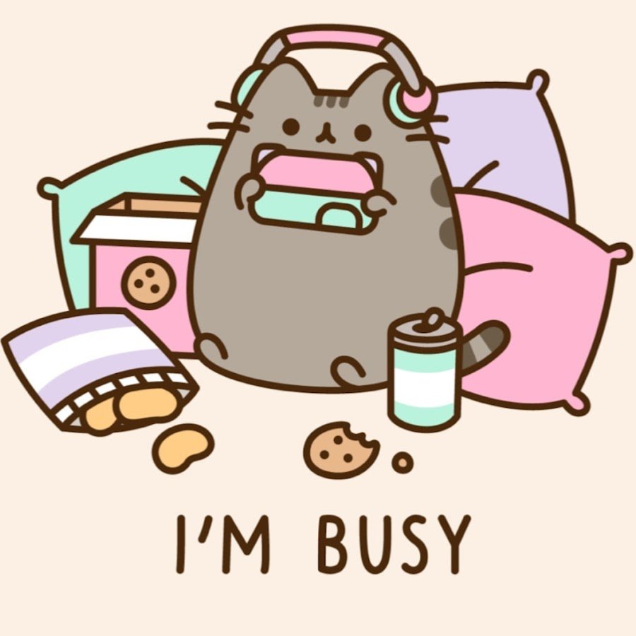 Кот Пушин сладкоежка