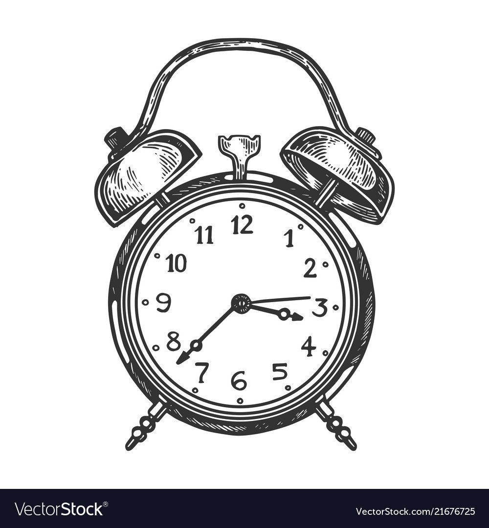 Черно белые старинные часы