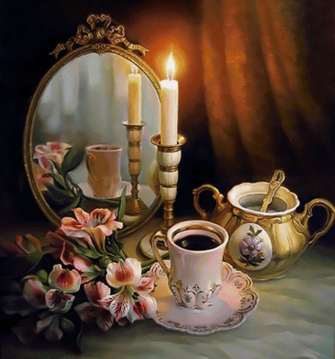 Прекрасного вечернего чаепития с пожеланиями