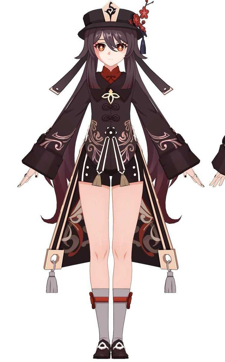 Геншин персонажи ху Тао