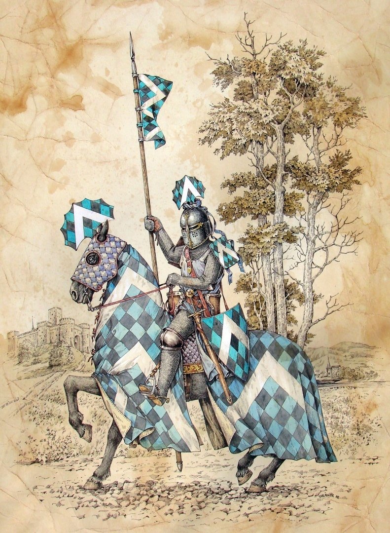 Бургундские Рыцари средневековья