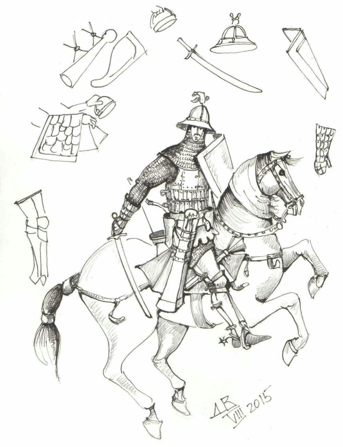 Рыцарский турнир "битва при Креси"