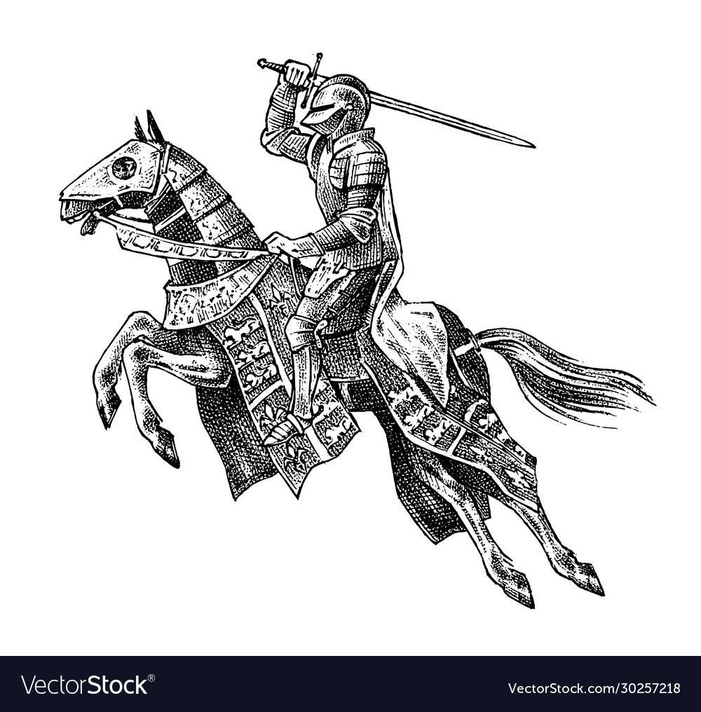 Тяжелая кавалерия средневековья и рыцарь