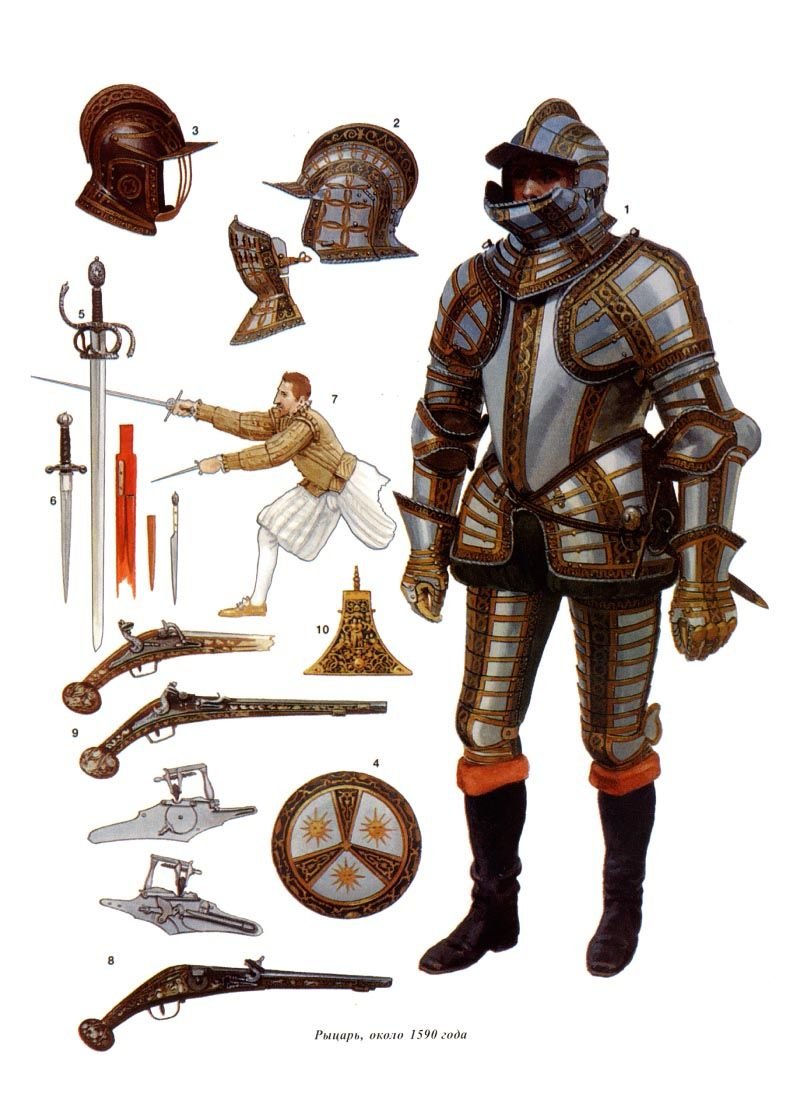 Англия доспех 14 век