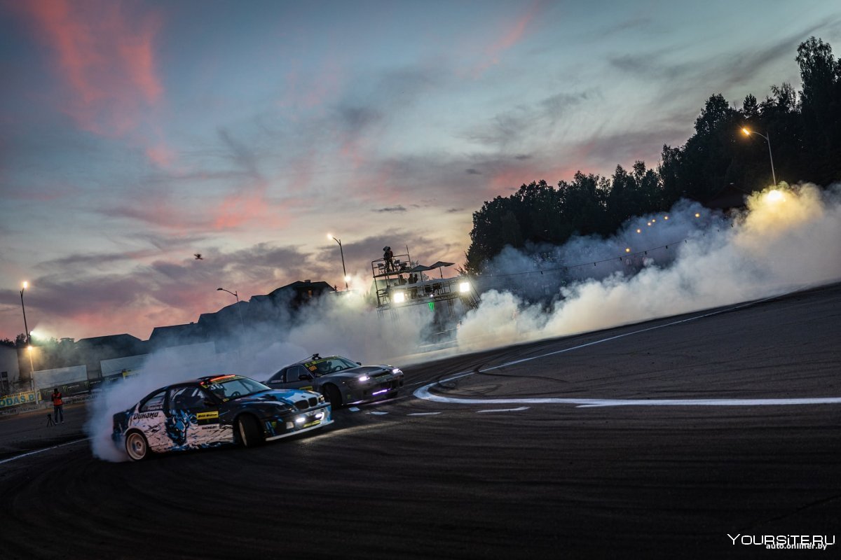 Ночной Абакан дрифт