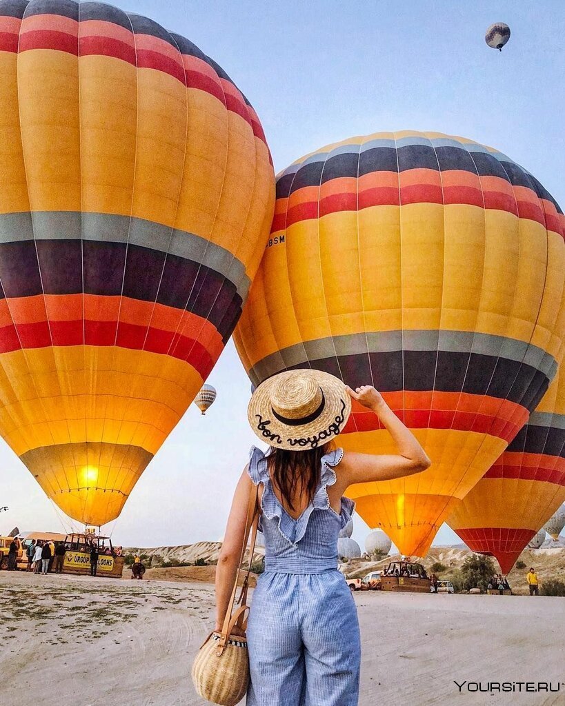 Каппадокия Турция фестиваль воздушных