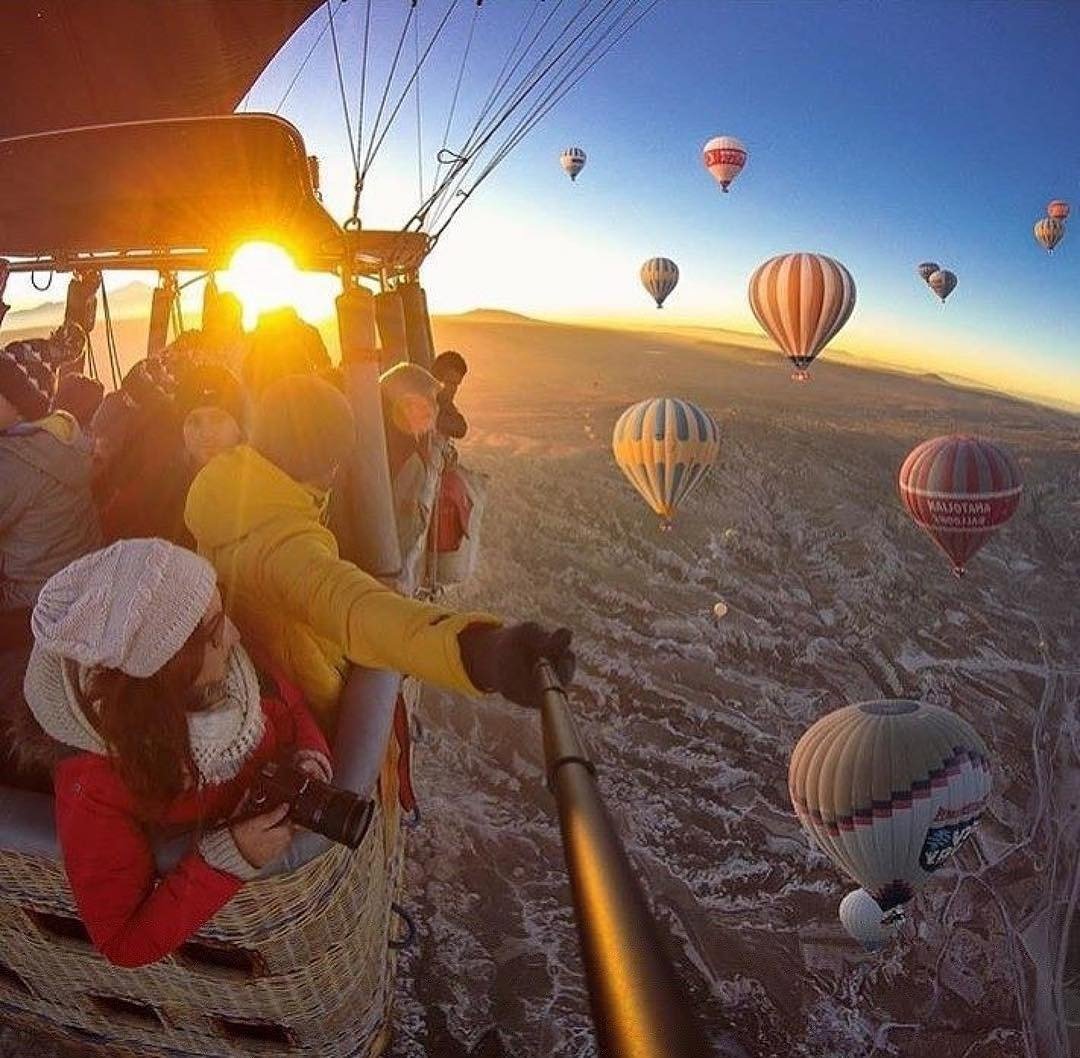 Полет на шаре в Каппадокии
