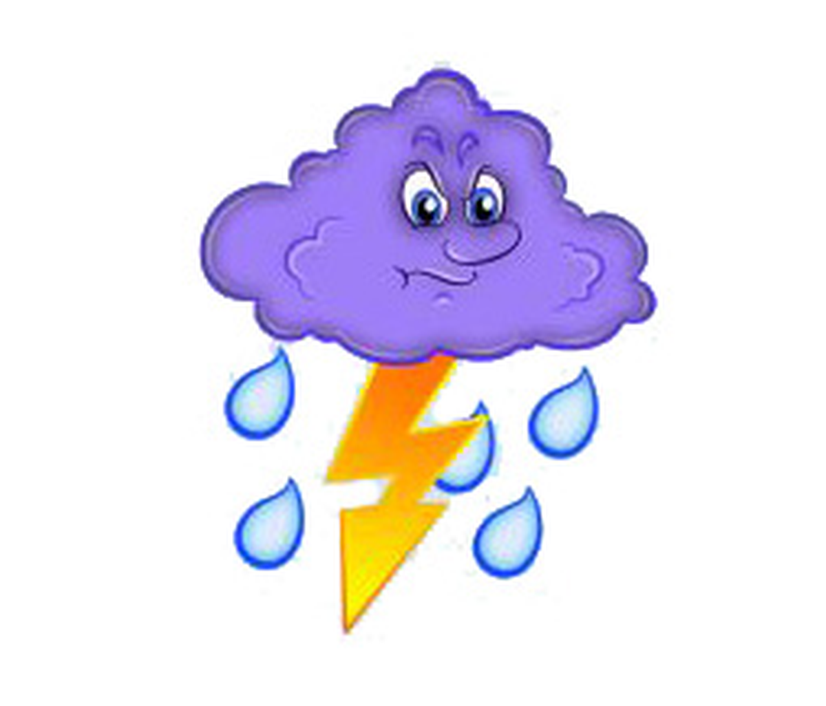 Ниточная молния в природе