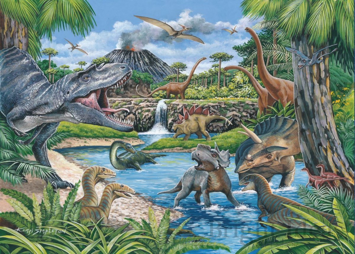 Путешествие в мир динозавров подготовительная группа