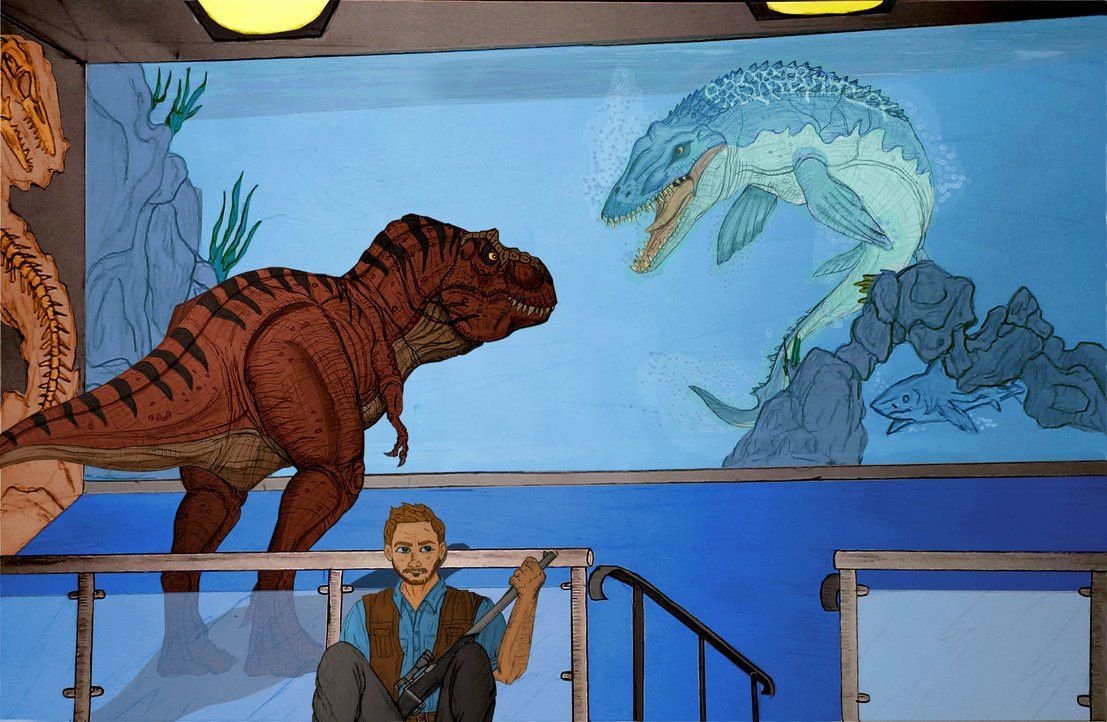 Парк Юрского периода аниме