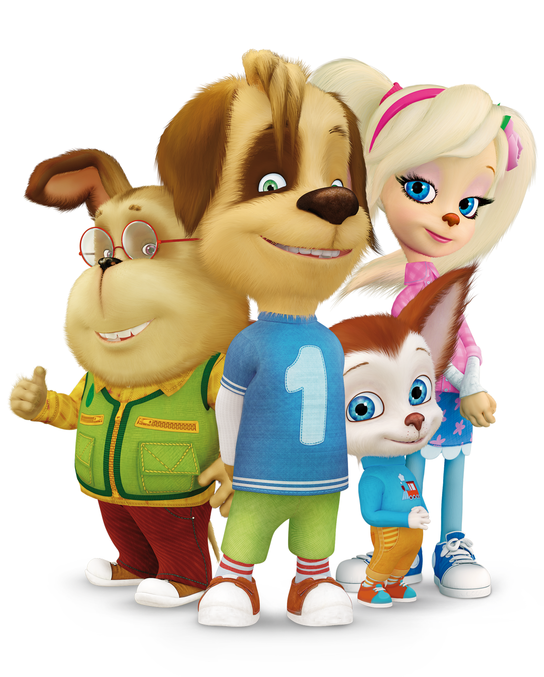 Барбоскины роза Гена дружок Лиза и малыш