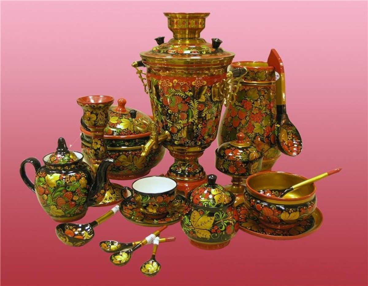 Художественные промыслы 19 века в России Хохлома