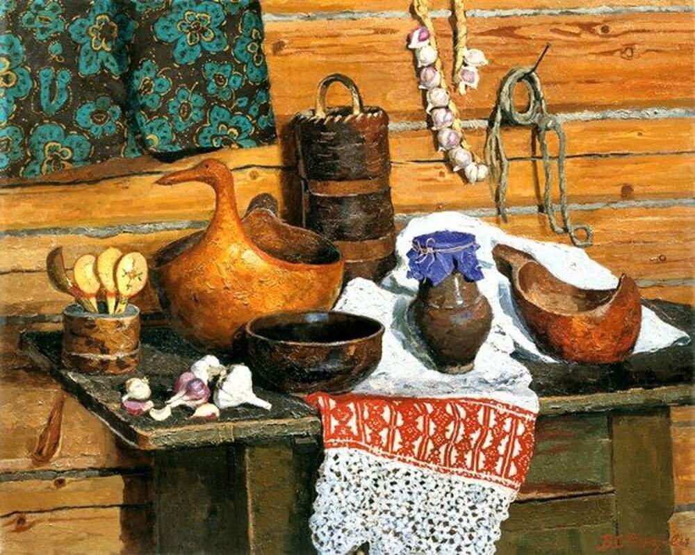 Владимир Фёдорович Стожаров натюрморты