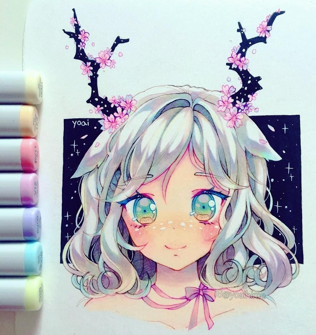 Аниме цветные