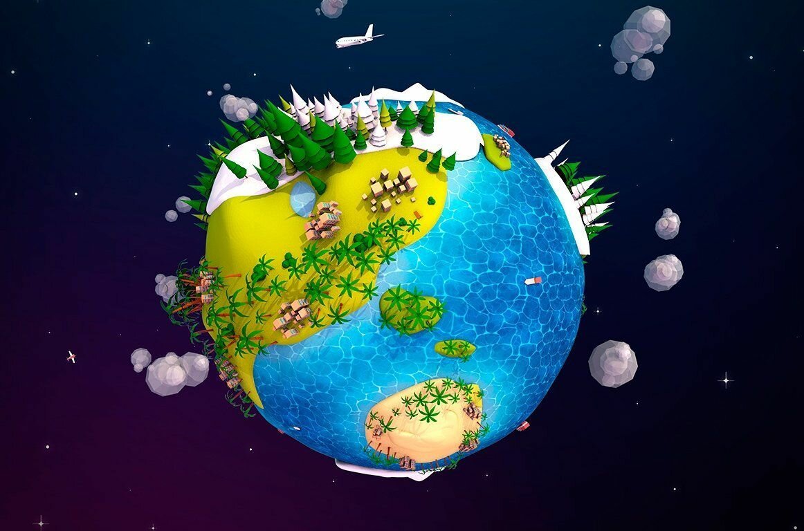 О земле и космосе