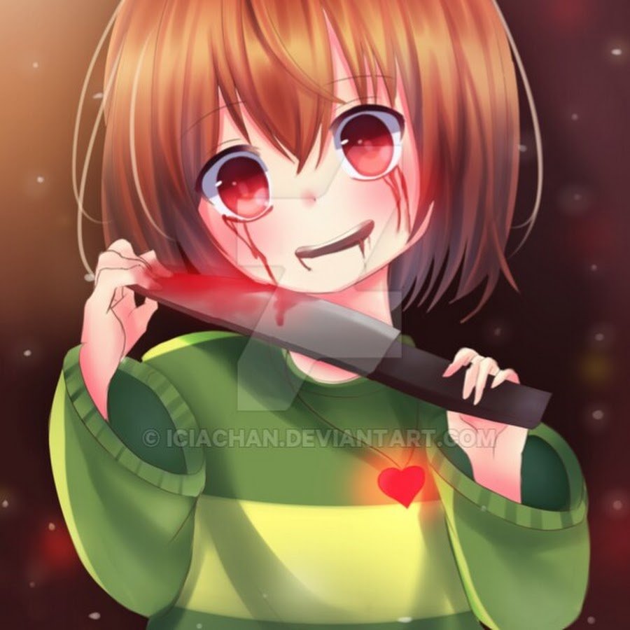 Чара андертейл арт