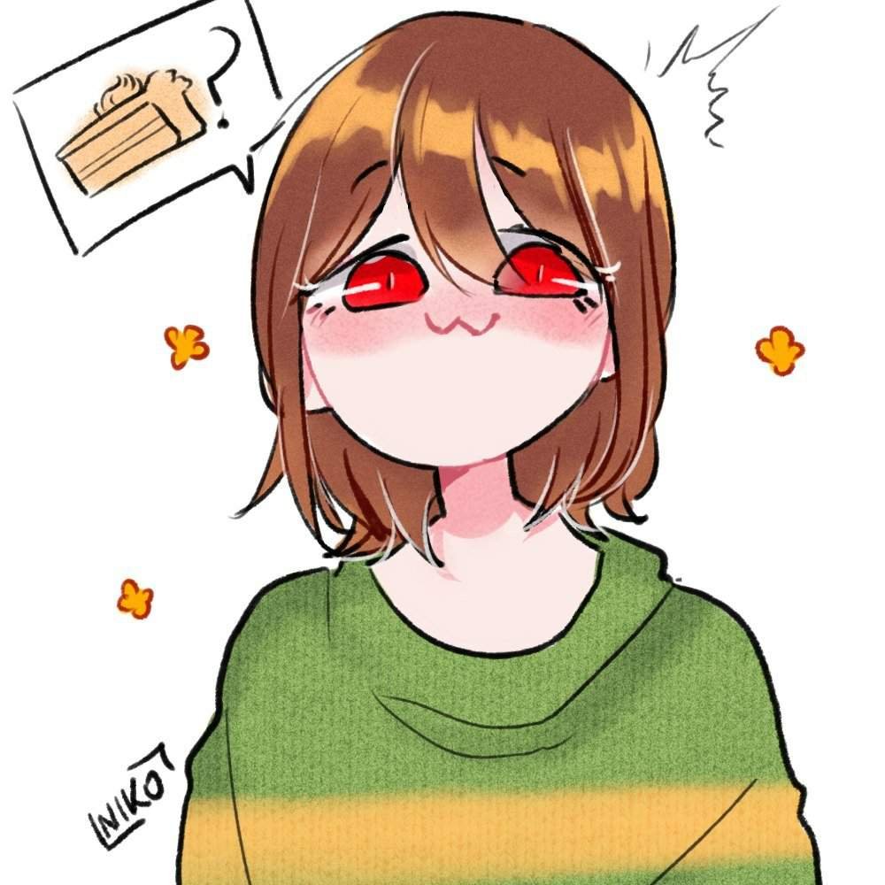 Спящая Чара Undertale