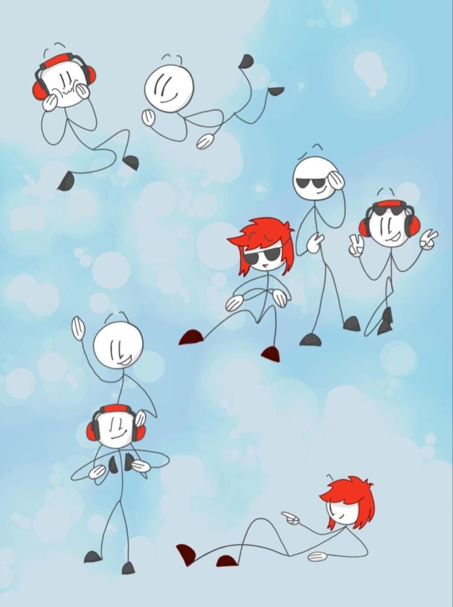 Стикмен с сердечком