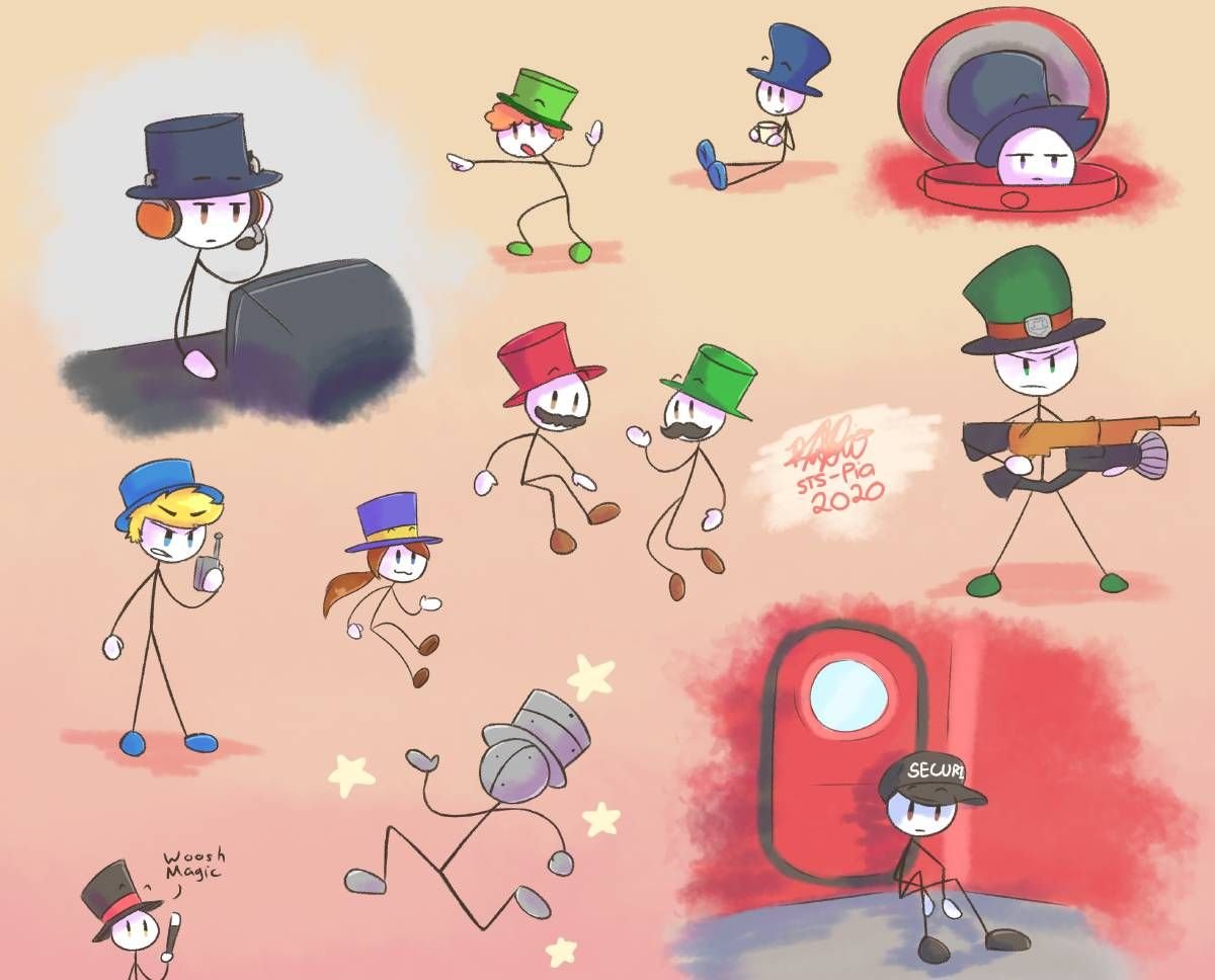 Спрайты СТИКМЕНОВ